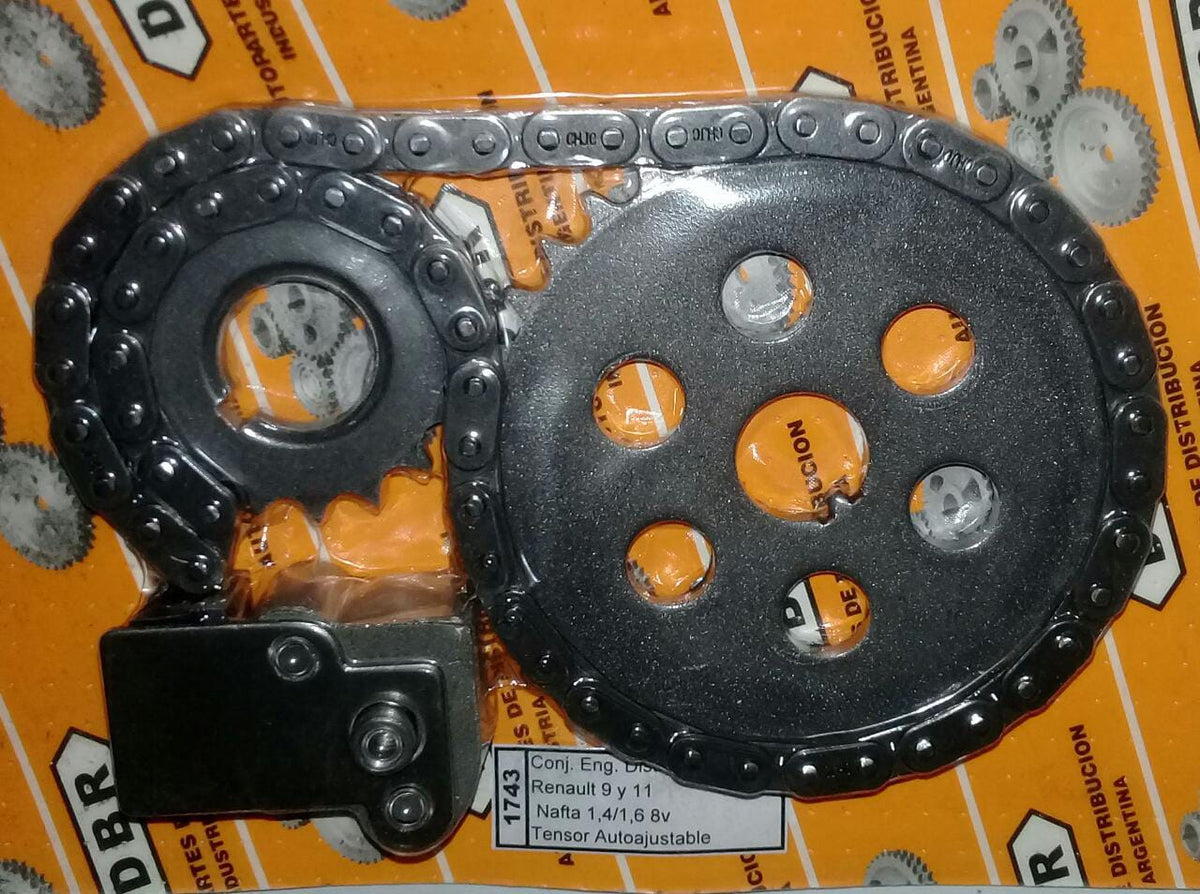 KIT DISTRIBUCION RENAULT R1600 9/11 1.4- 1.6 - DBR1743