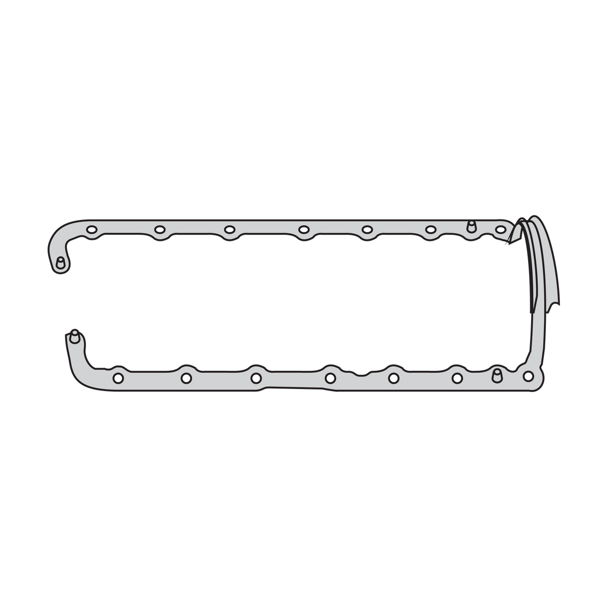 JUNTA DE CARTER DE GOMA FORD FOCUS TD NUEVA 1753cc G3187