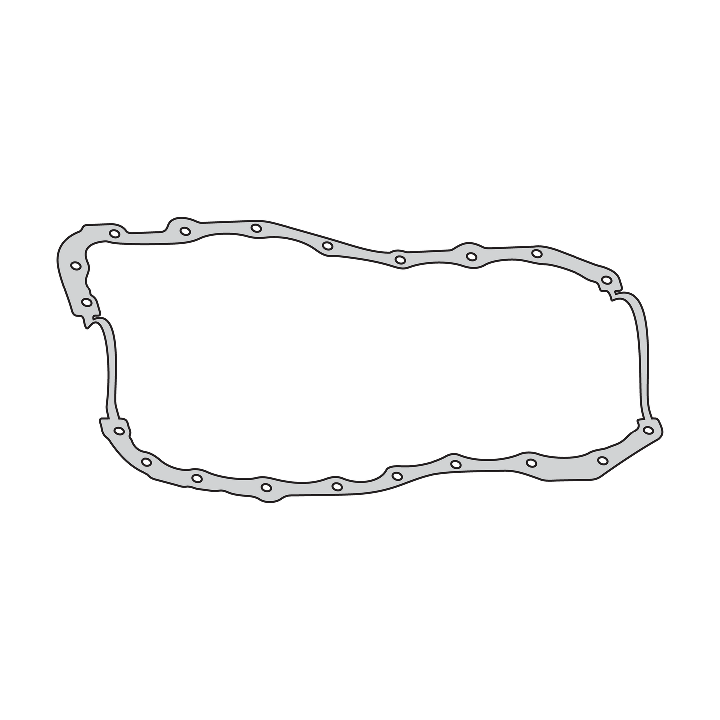 JUNTA DE CARTER DE GOMA RENAULT CON CHAPA K9K CLIO 2 1.5 8V DCI MEGANE G5780