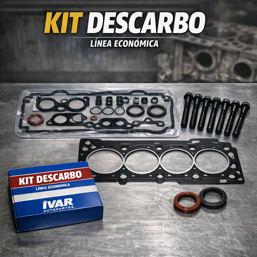 KIT DESCARBO FORD FIESTA / KA / FOCUS / ECOSPORT 1.6 8V (KDROCAM)